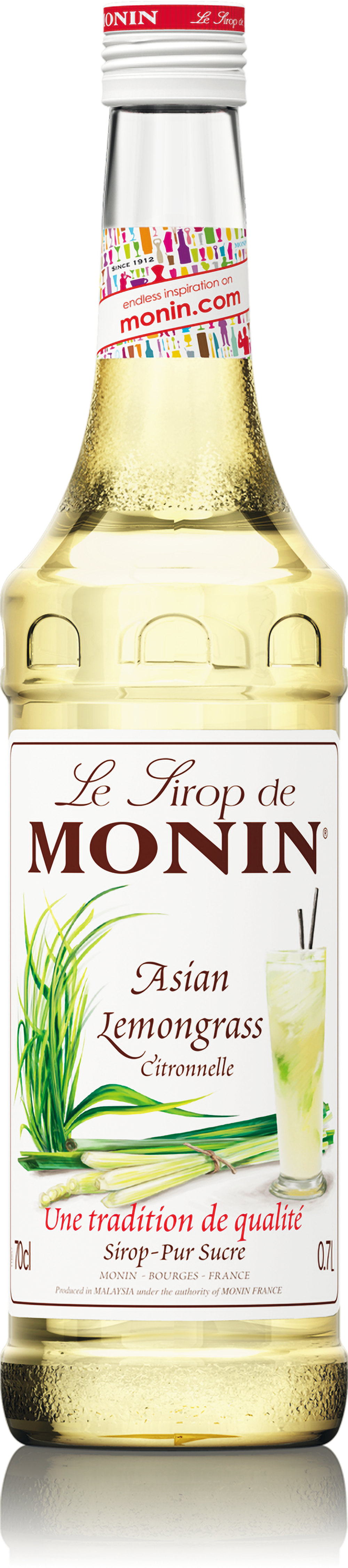 Le Sirop de MONIN Asian Lemongrass