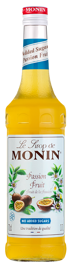 Le Sirop de MONIN Passion Fruit No Added Sugar